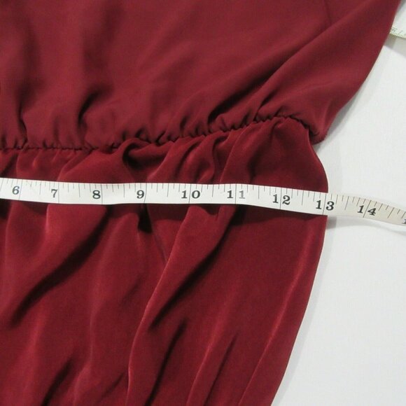 Silence and Noise Red Strapless Romper - Picture 7 of 7